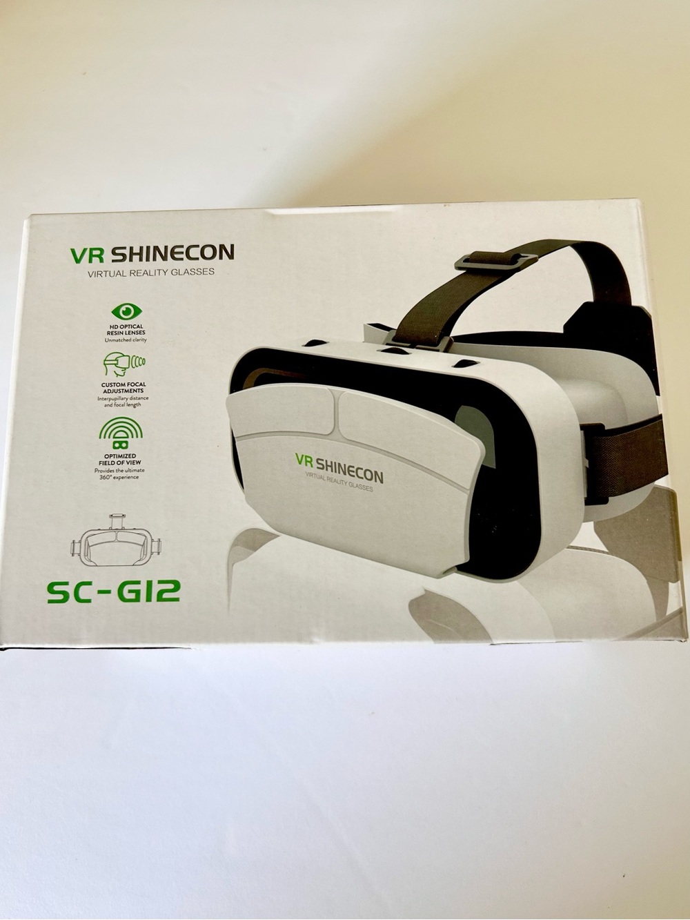SC-G12 White VR Headset